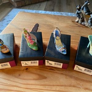 Just The Right Shoe, lot of four, new in original box
